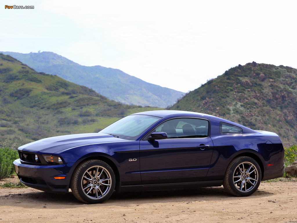 Mustang 5.0 GT 2010–12 images (1024 x 768)