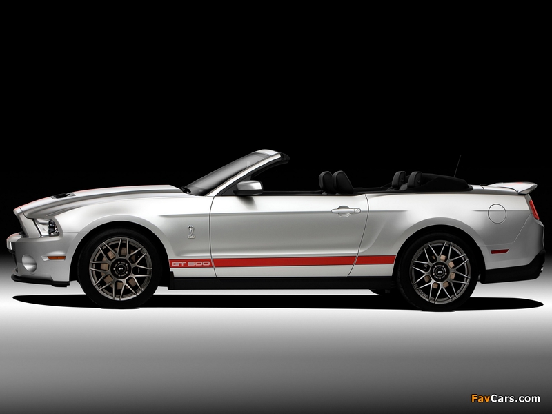 Shelby GT500 SVT Convertible 2010–11 pictures (800 x 600)