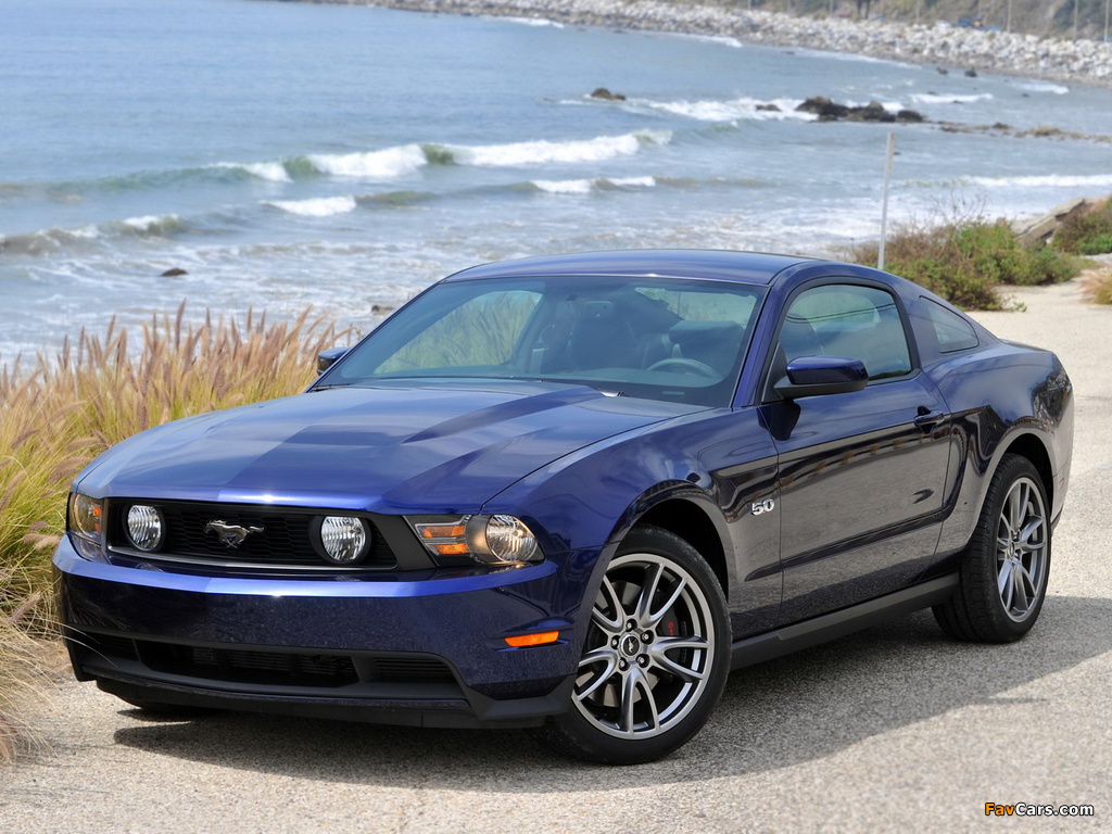 Mustang 5.0 GT 2010–12 wallpapers (1024 x 768)