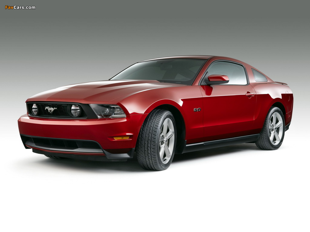 Mustang 5.0 GT 2010–12 wallpapers (1024 x 768)