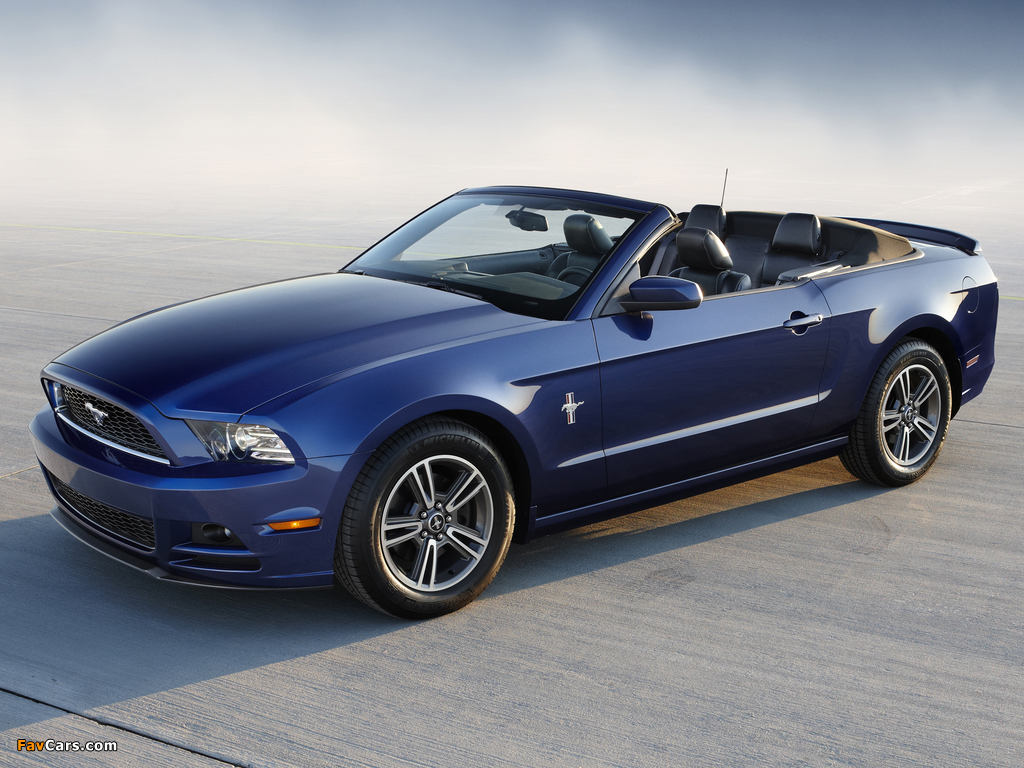 Mustang V6 Convertible 2012 images (1024 x 768)