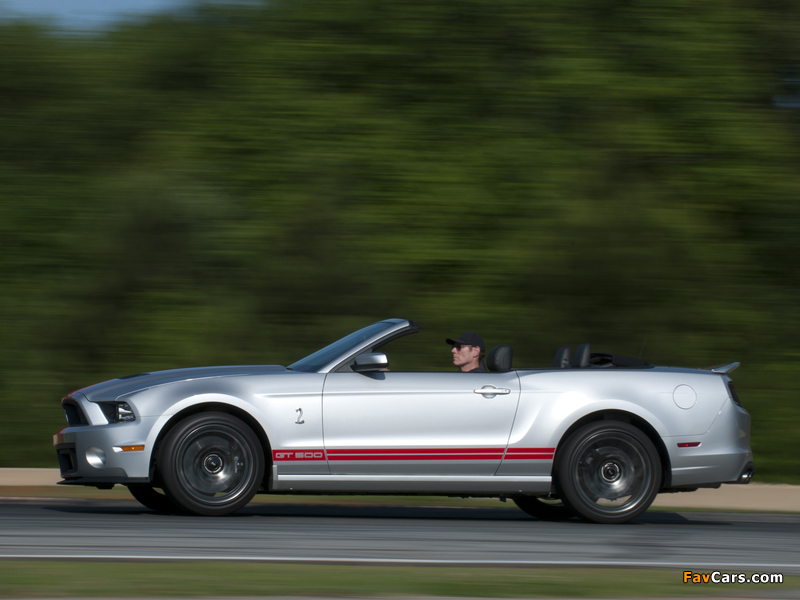 Shelby GT500 SVT Convertible 2012 pictures (800 x 600)
