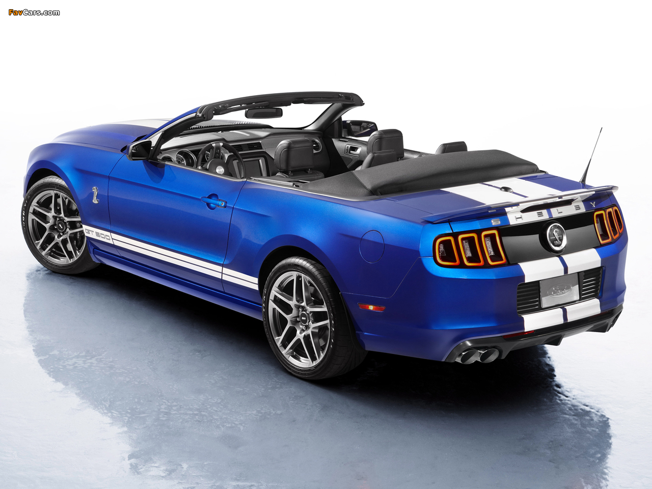 Shelby GT500 SVT Convertible 2012 pictures (1280 x 960)
