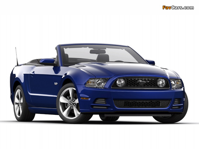 Mustang 5.0 GT Convertible 2012 pictures (640 x 480)