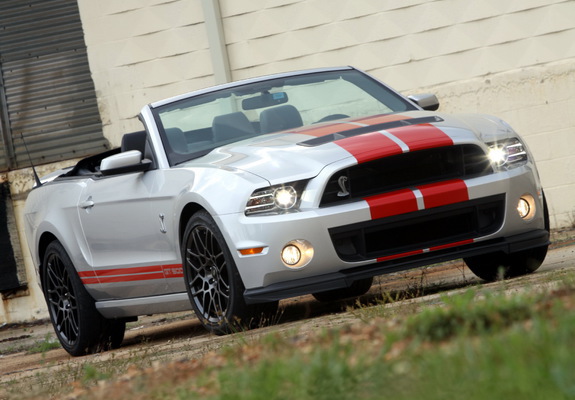 Shelby GT500 SVT Convertible 2012 pictures