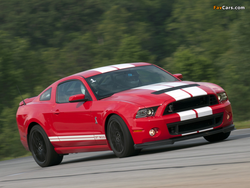 Shelby GT500 SVT 2012 wallpapers (800 x 600)