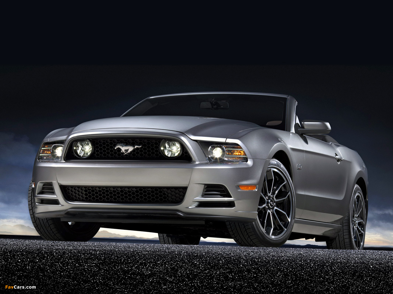 Mustang 5.0 GT Convertible 2012 wallpapers (1280 x 960)