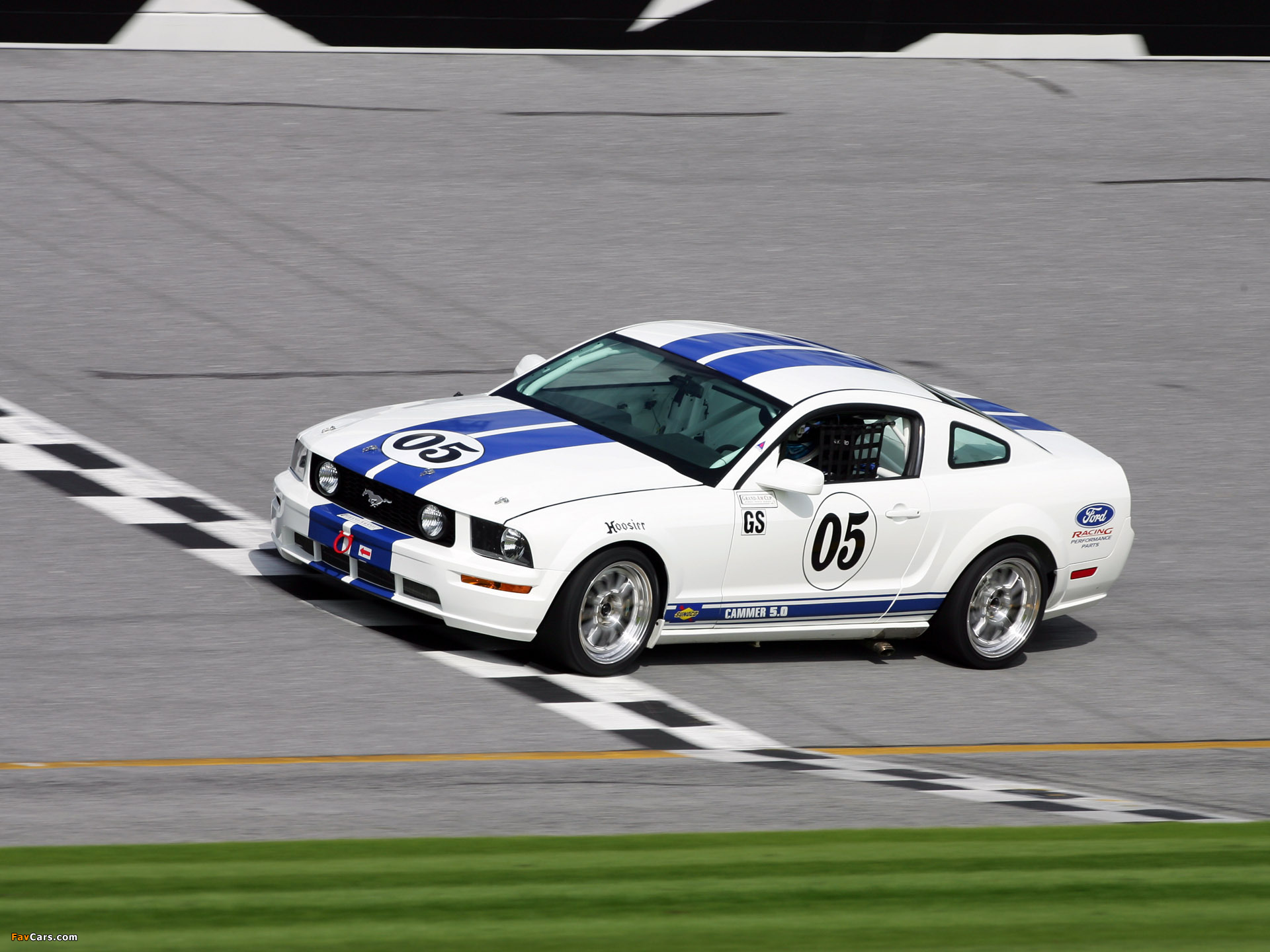 Mustang Race Car 2005–09 wallpapers (1920 x 1440)