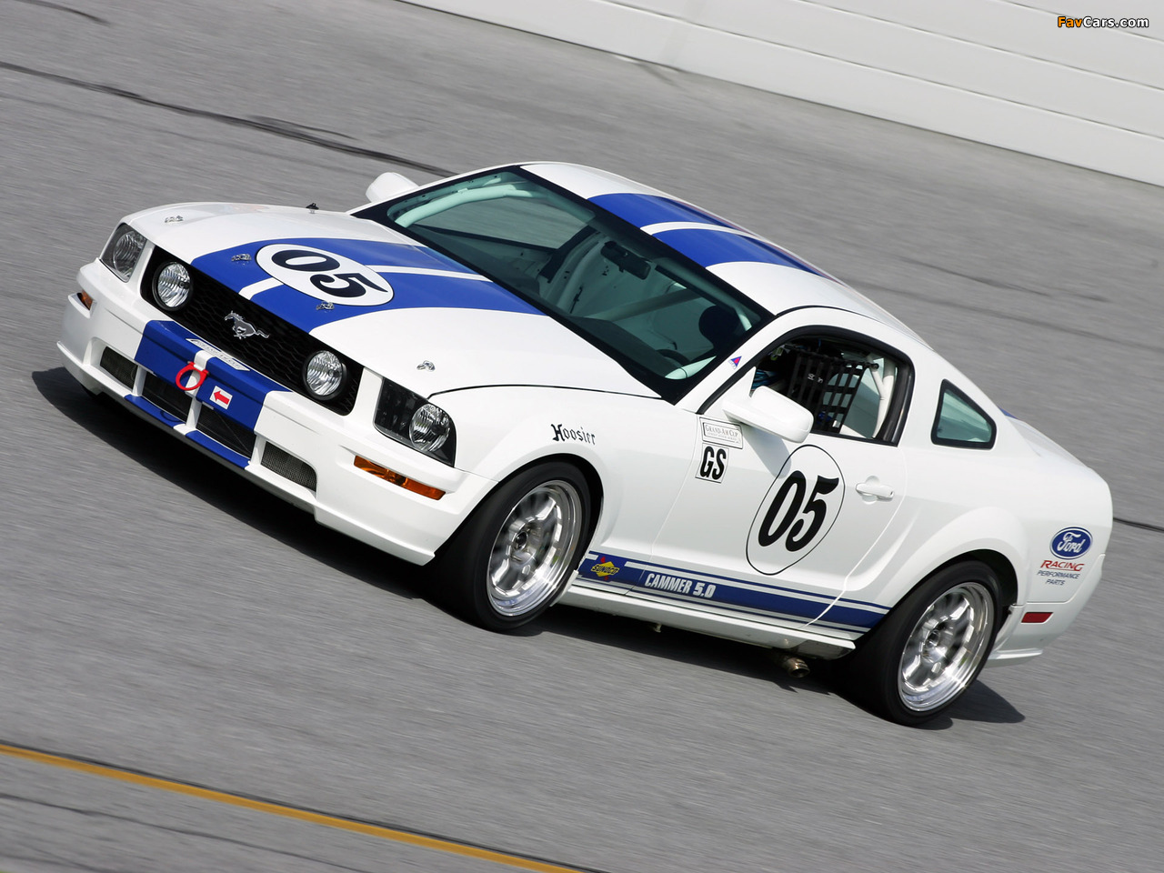 Mustang Race Car 2005–09 wallpapers (1280 x 960)