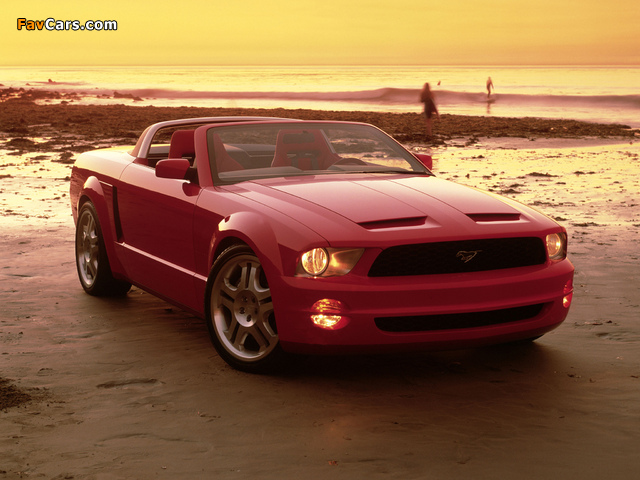Photos of Mustang GT Convertible Concept 2003 (640 x 480)