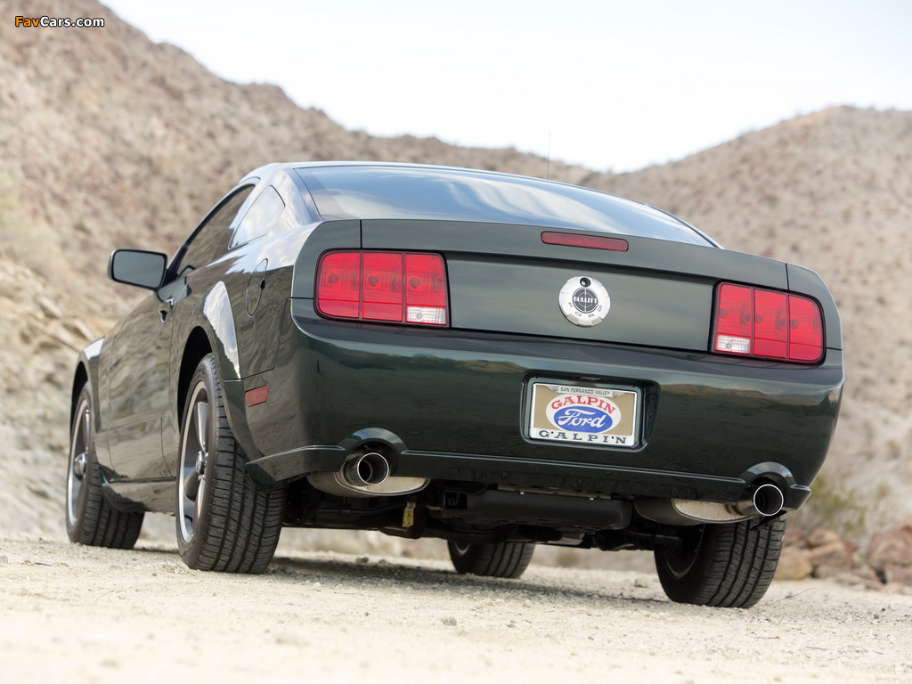 Photos of Mustang Bullitt 2008 (1024 x 768)