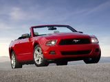 Photos of Mustang Convertible 2009–12