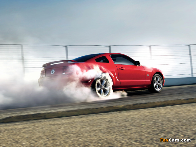 Pictures of Mustang GT 2005–08 (640 x 480)