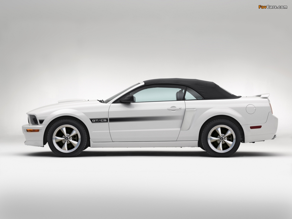 Pictures of Mustang GT California Special 2007 (1024 x 768)