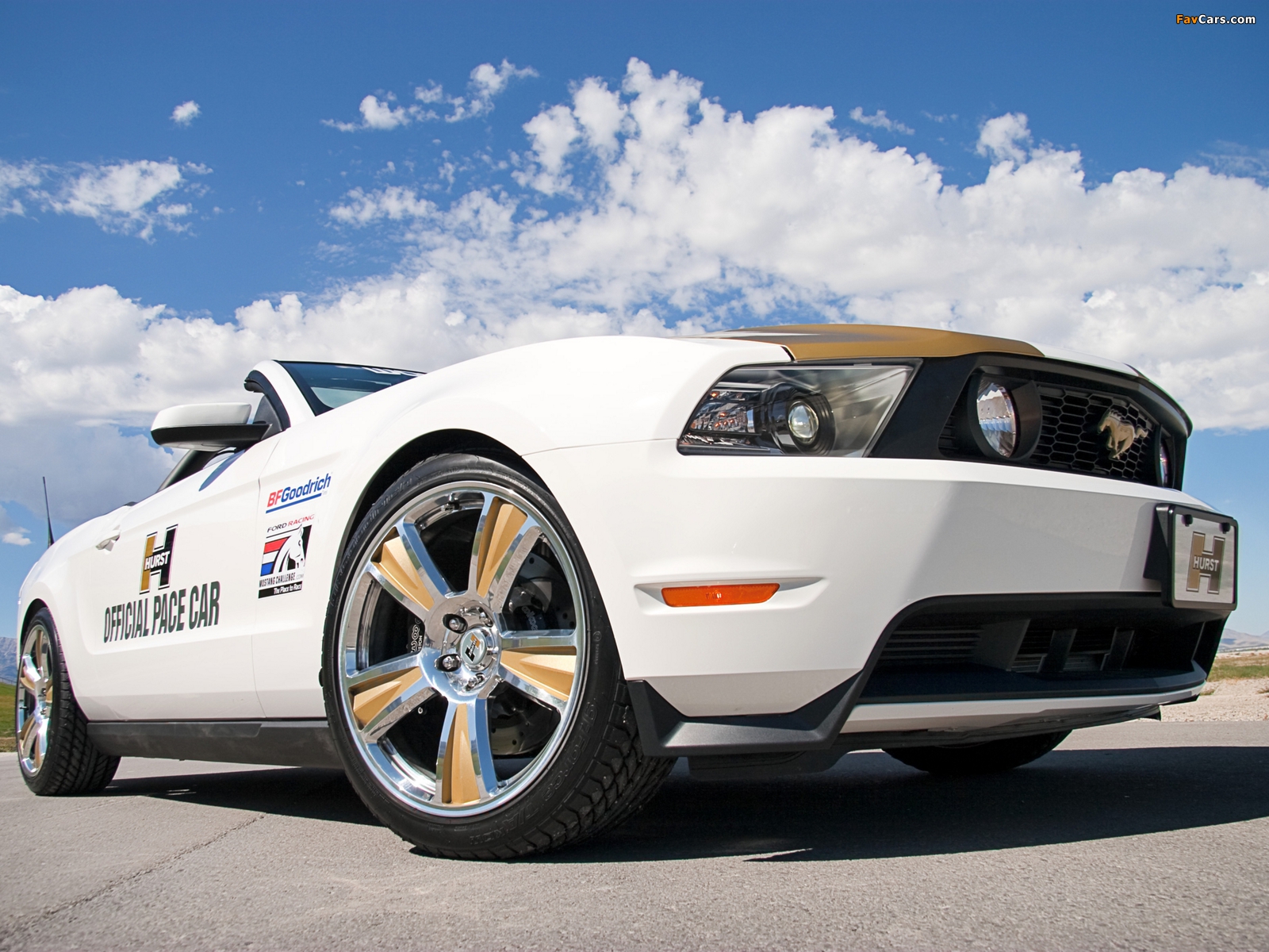 Pictures of Hurst Mustang Convertible Pace Car 2009 (1600 x 1200)