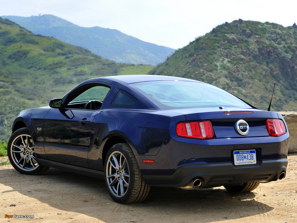 Pictures of Mustang 5.0 GT 2010–12 (1024 x 768)