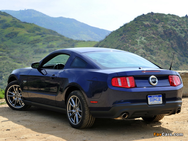 Pictures of Mustang 5.0 GT 2010–12 (640 x 480)