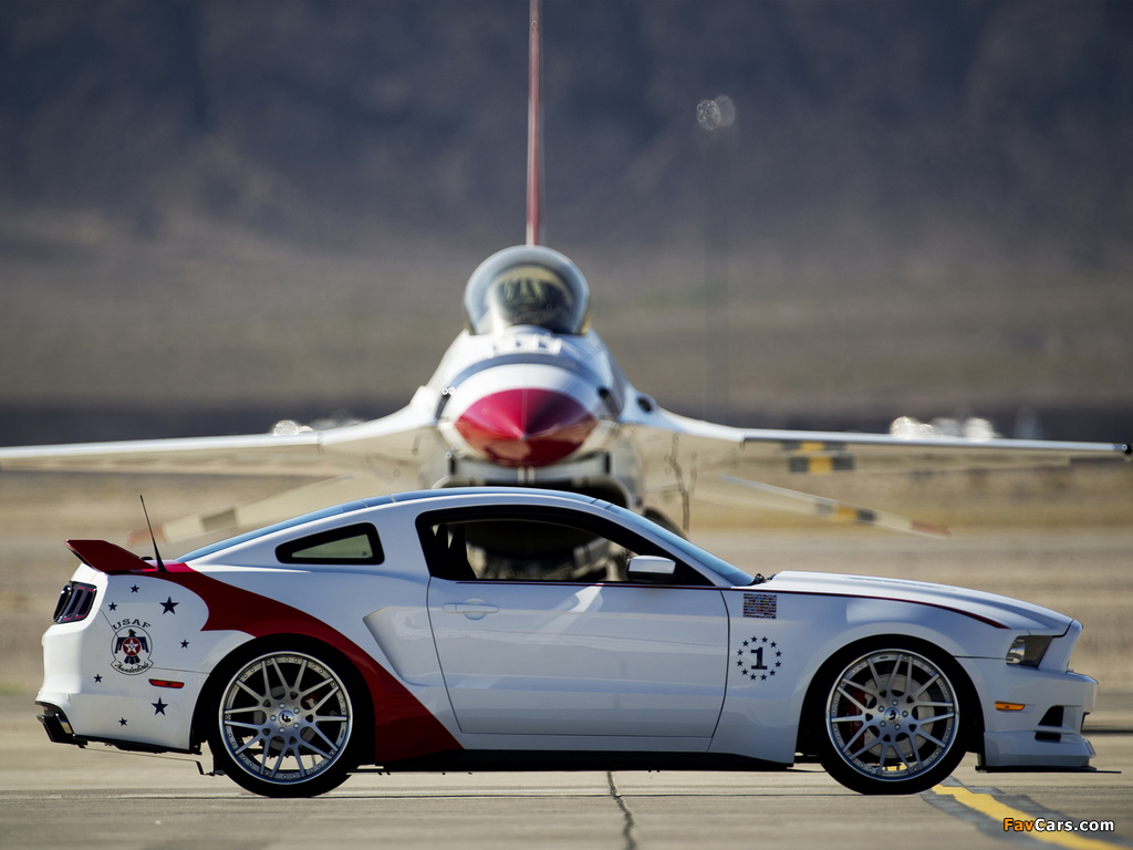 Pictures of Mustang GT U.S. Air Force Thunderbirds Edition 2013 (1024 x 768)