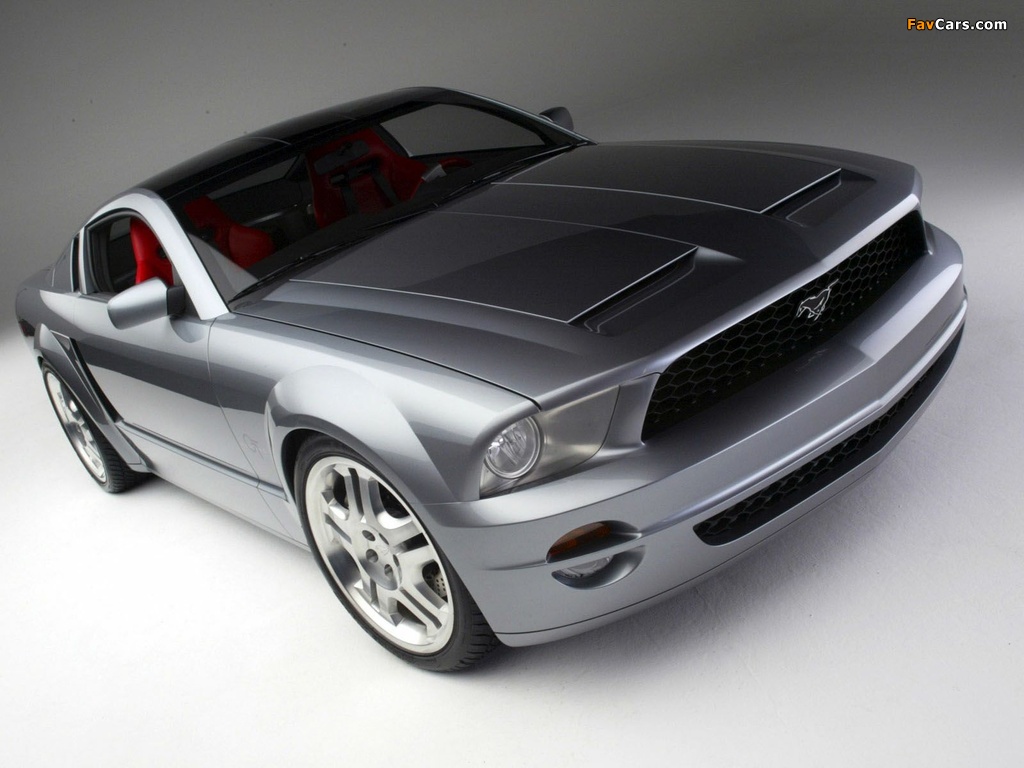 Mustang GT Concept 2003 wallpapers (1024 x 768)