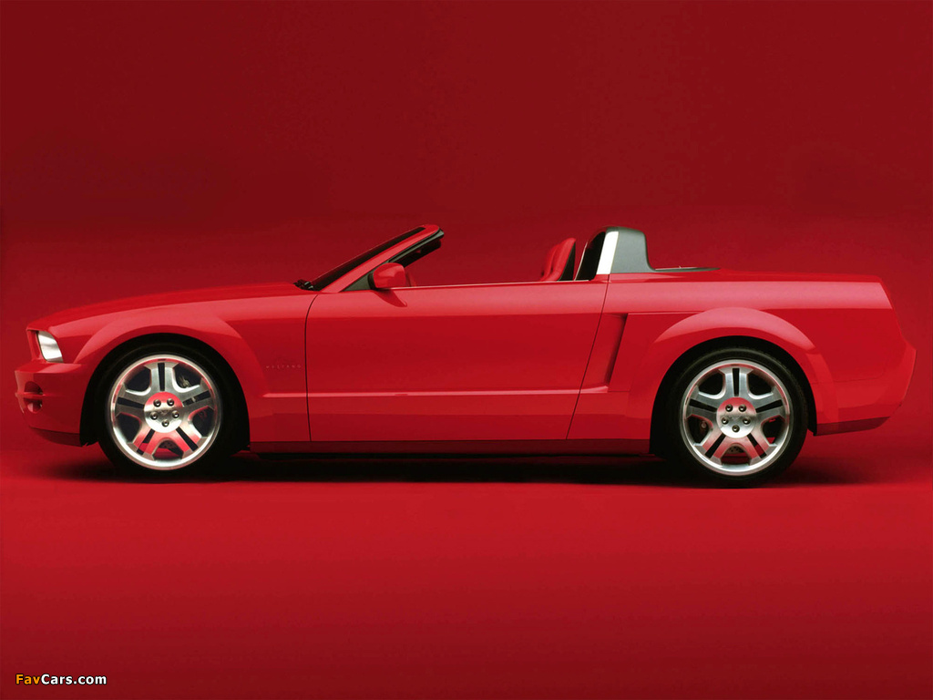 Mustang GT Convertible Concept 2003 wallpapers (1024 x 768)