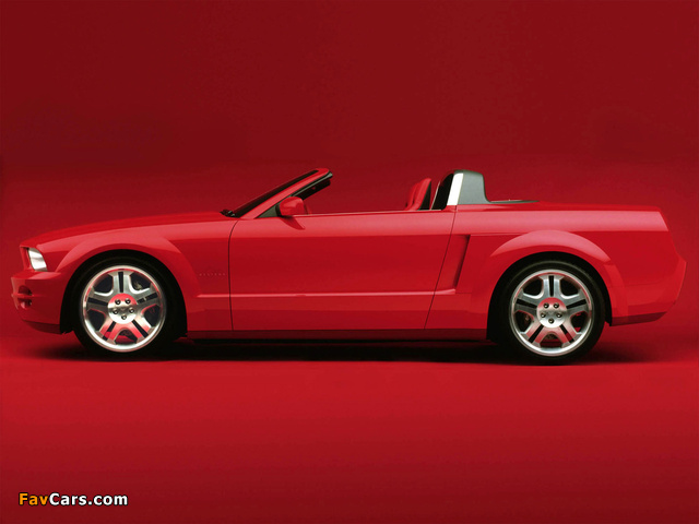Mustang GT Convertible Concept 2003 wallpapers (640 x 480)