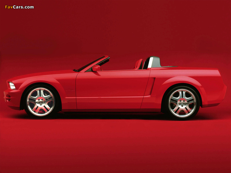 Mustang GT Convertible Concept 2003 wallpapers (800 x 600)