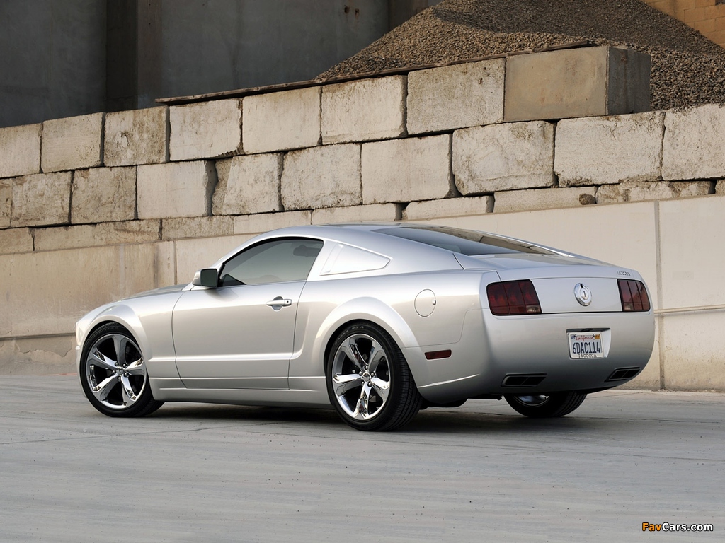 Mustang Iacocca 45th Anniversary Edition 2009 wallpapers (1024 x 768)