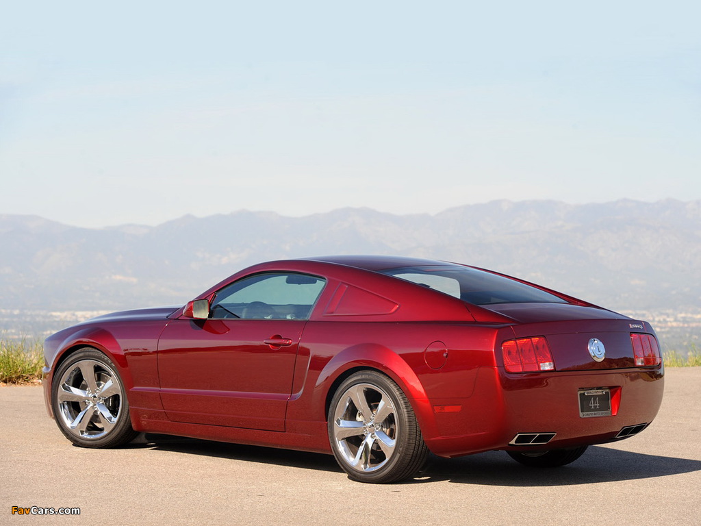 Mustang Iacocca 45th Anniversary Edition 2009 wallpapers (1024 x 768)