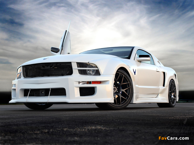 Galpin Auto Sports Mustang X-1 2009 wallpapers (640 x 480)