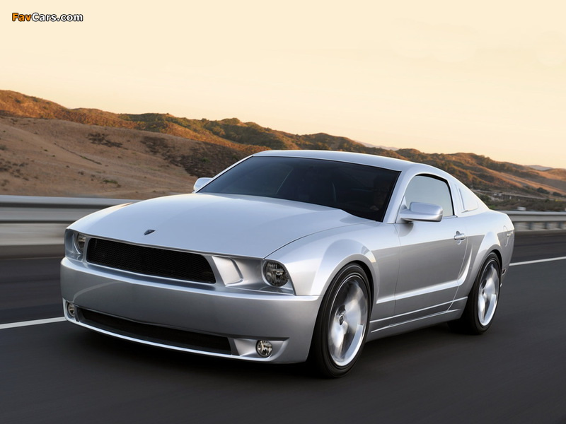 Mustang Iacocca 45th Anniversary Edition 2009 wallpapers (800 x 600)