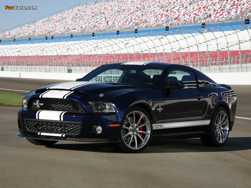 Shelby GT500 Super Snake 2010–11 wallpapers (800 x 600)