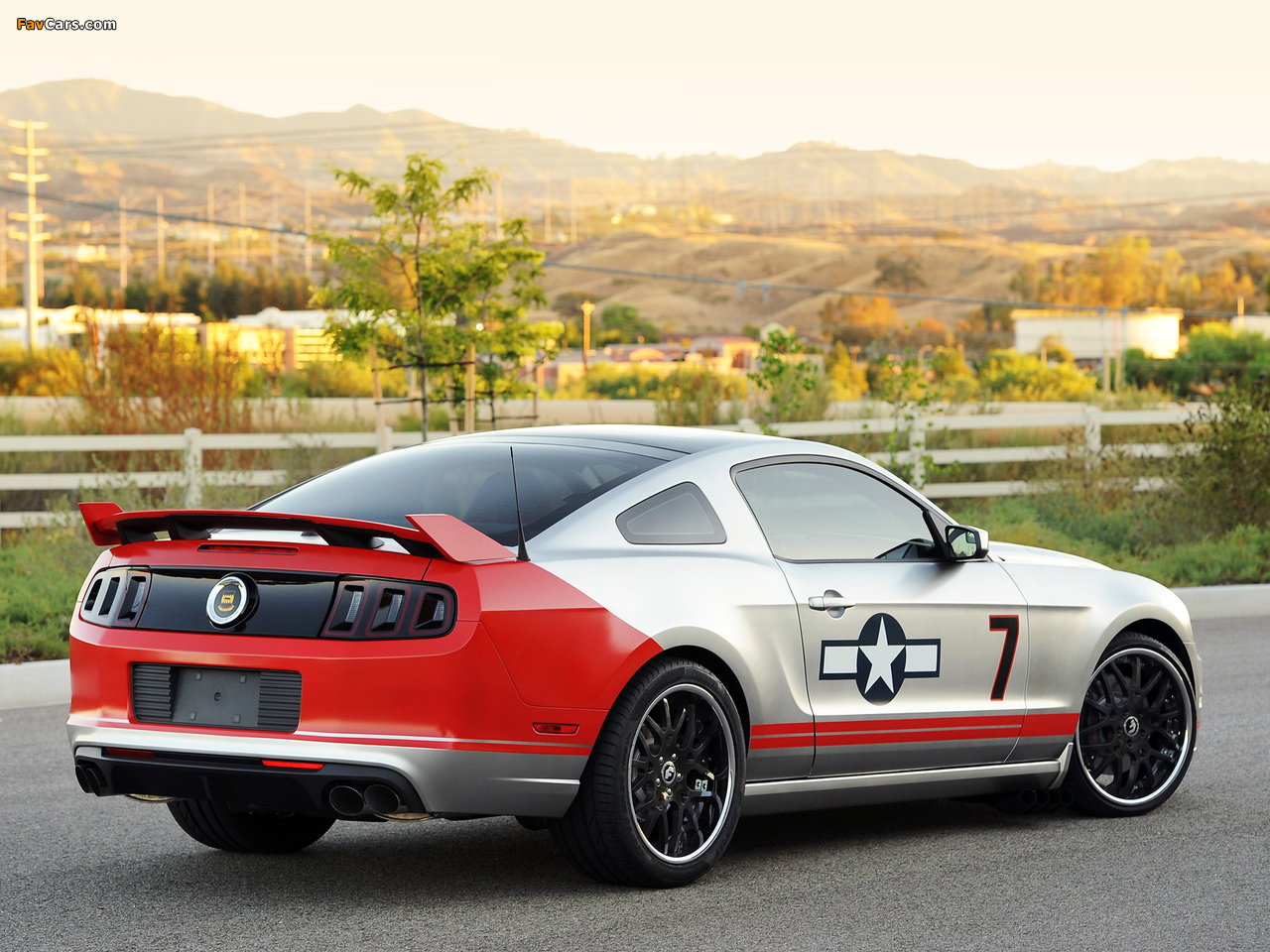 Mustang GT Red Tails 2012 wallpapers (1280 x 960)