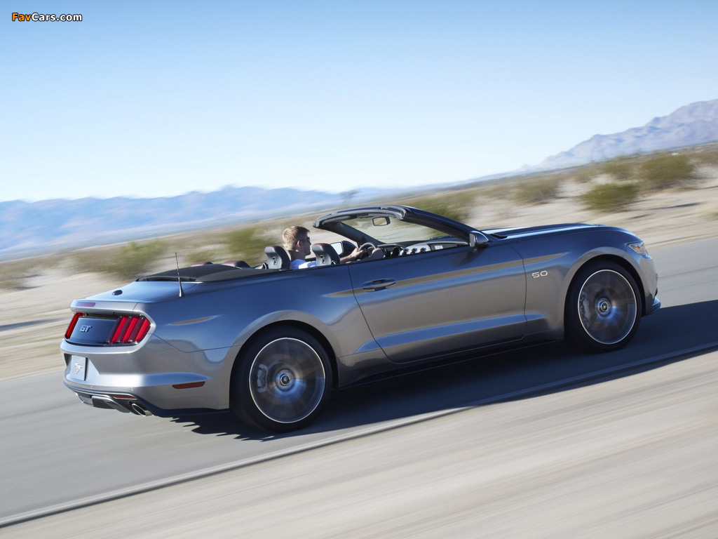 2015 Mustang GT Convertible 2014 photos (1024 x 768)