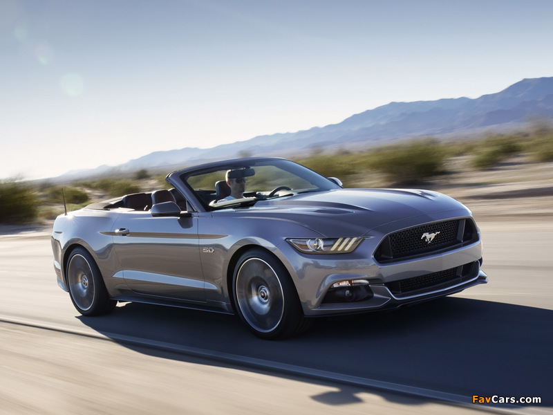 2015 Mustang GT Convertible 2014 wallpapers (800 x 600)