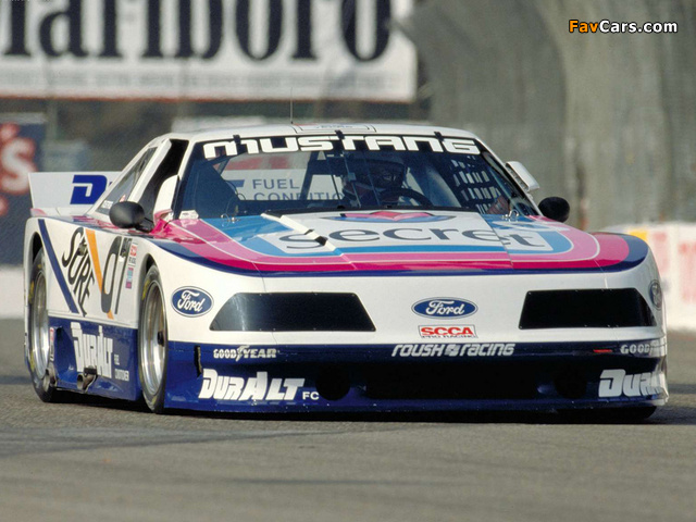 Images of Mustang Race Car 1985 (640 x 480)