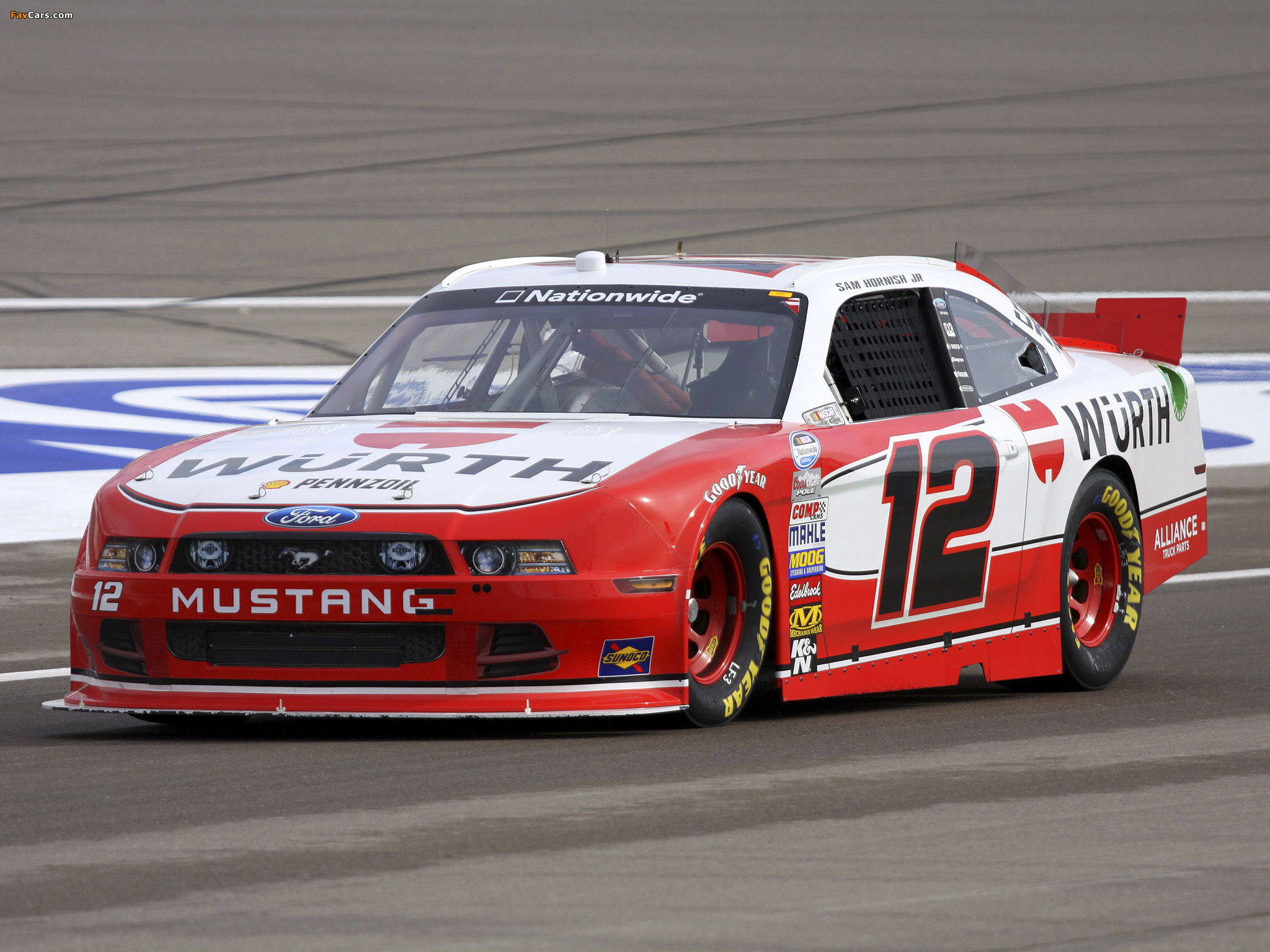 Mustang NASCAR Nationwide Series Race Car 2010 images (2048 x 1536)