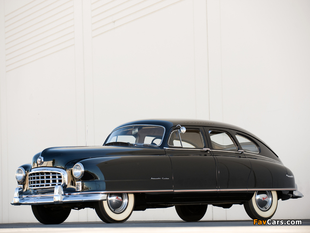 Nash Ambassador Custom 4-door Sedan 1950 images (640 x 480)