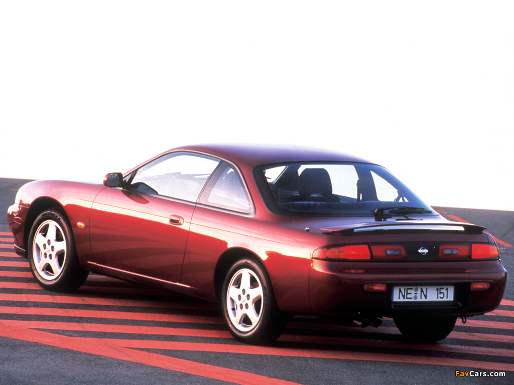Nissan 200SX (S14) 1993–96 wallpapers (1024 x 768)