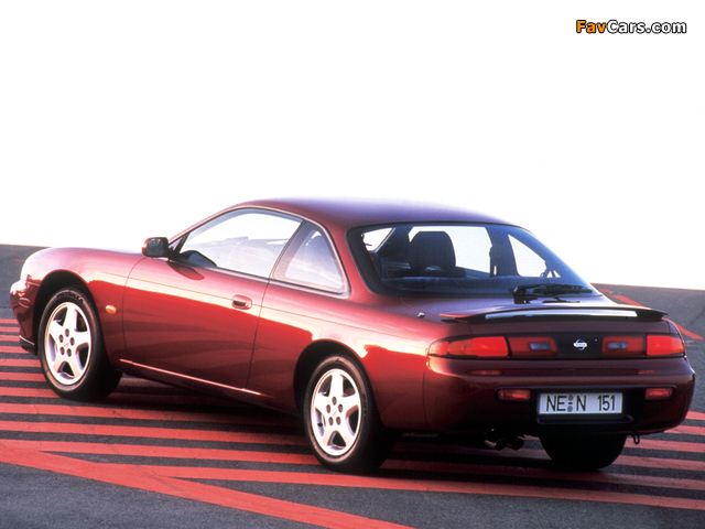 Nissan 200SX (S14) 1993–96 wallpapers (640 x 480)