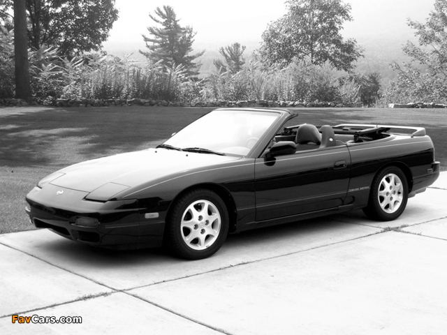 Pictures of Nissan 240SX SE Convertible by ASC (S13) 1992–94 (640 x 480)