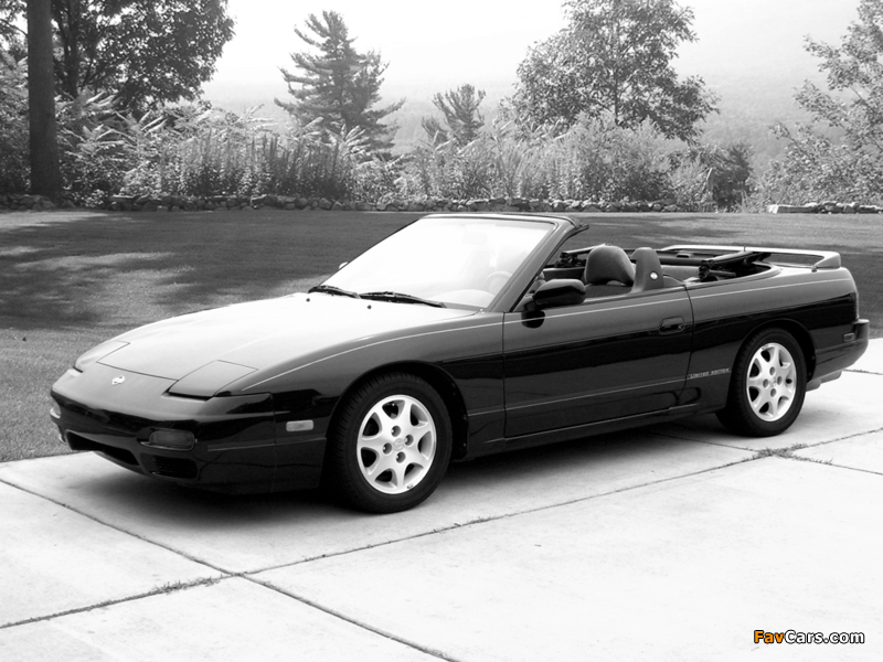 Pictures of Nissan 240SX SE Convertible by ASC (S13) 1992–94 (800 x 600)