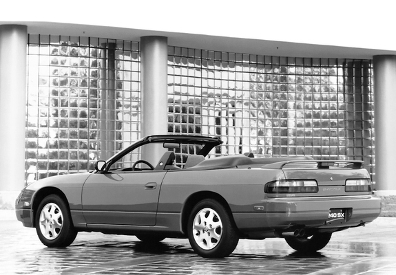 Nissan 240SX Convertible by ASC (S13) 1992–93 wallpapers