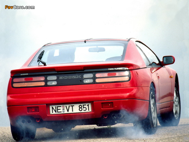 Nissan 300ZX Twin Turbo 2+2 T-Top EU-spec (Z32) 1990–93 photos (640 x 480)