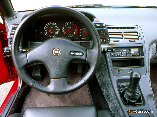 Pictures of Nissan 300ZX Twin Turbo 2+2 T-Top EU-spec (Z32) 1990–93 (640 x 480)