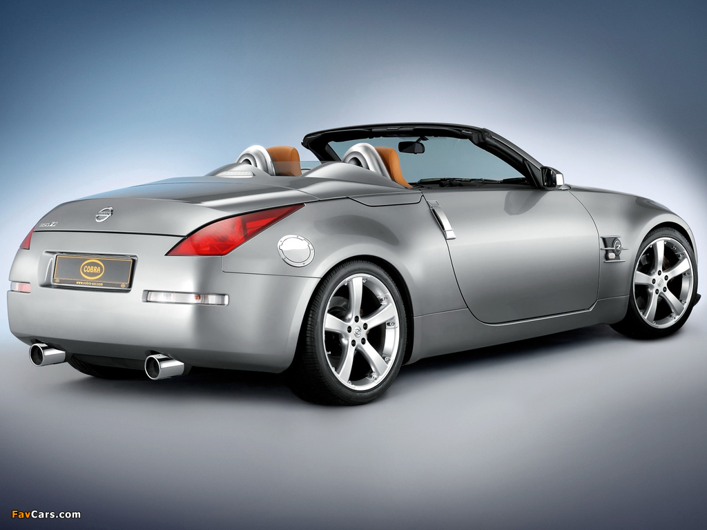 Images of Cobra Nissan 350Z Roadster (Z33) (1024 x 768)