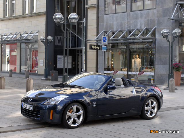 Images of Nissan 350Z Roadster (Z33) 2007–09 (640 x 480)