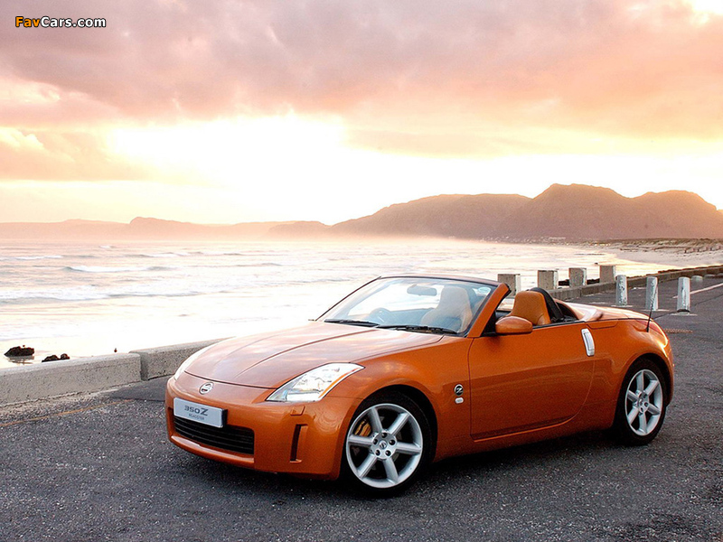 Nissan 350Z Roadster ZA-spec (Z33) 2005–06 pictures (800 x 600)