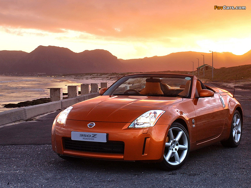 Nissan 350Z Roadster ZA-spec (Z33) 2005–06 pictures (800 x 600)