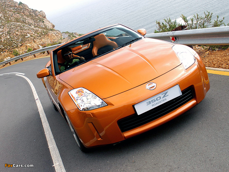 Nissan 350Z Roadster ZA-spec (Z33) 2005–06 wallpapers (800 x 600)