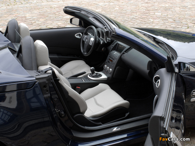 Nissan 350Z Roadster (Z33) 2007–09 images (640 x 480)